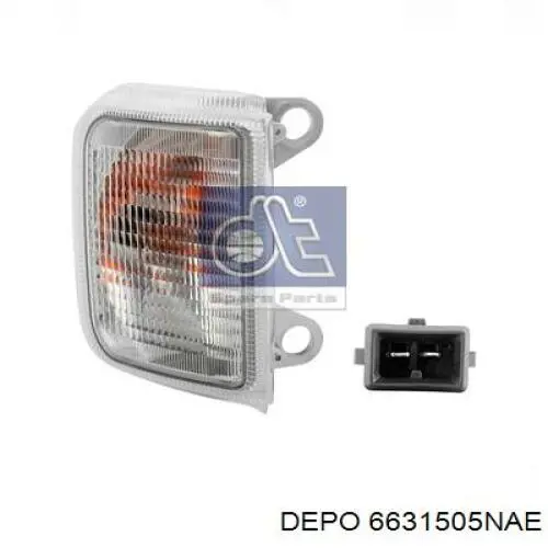 Piloto intermitente izquierdo/derecho TD0159013 Tangde