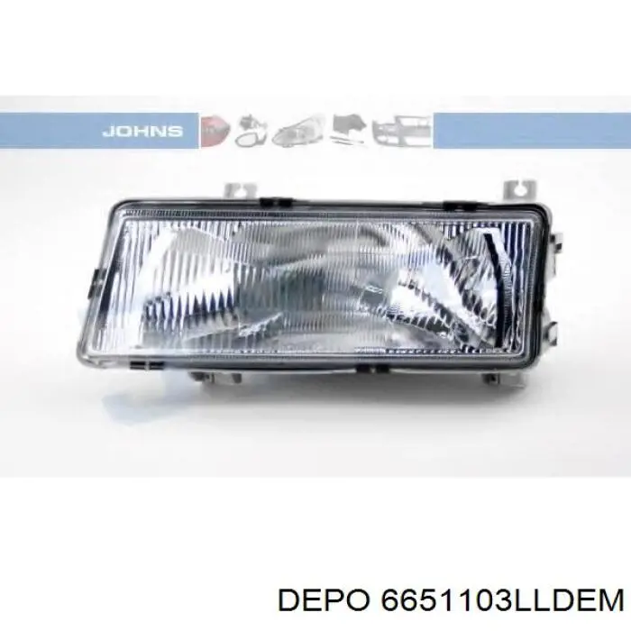 665-1103L-LD-EM Depo/Loro faro izquierdo