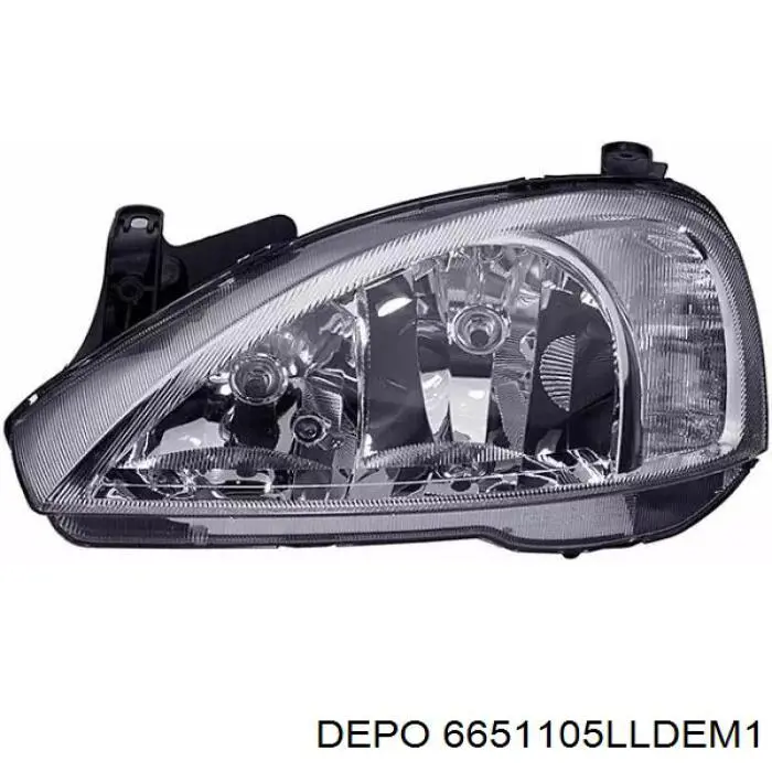 Comprar 6651105LLDEM1 Depo/Loro/Abakus Faro delantero izquierdo