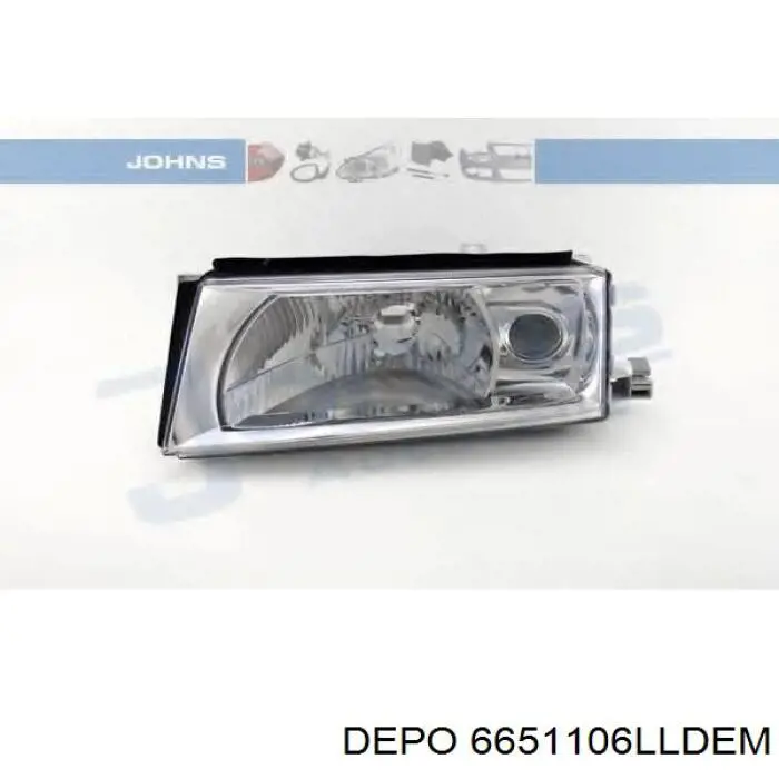 665-1106L-LD-EM Depo/Loro faro izquierdo