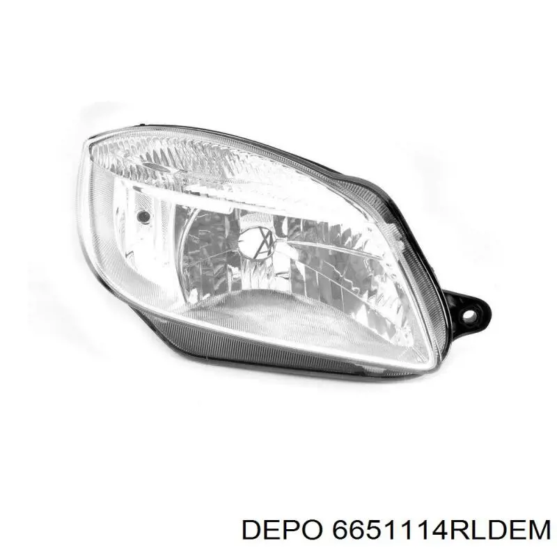 Faro derecho 6651114RLDEM Depo/Loro/Abakus