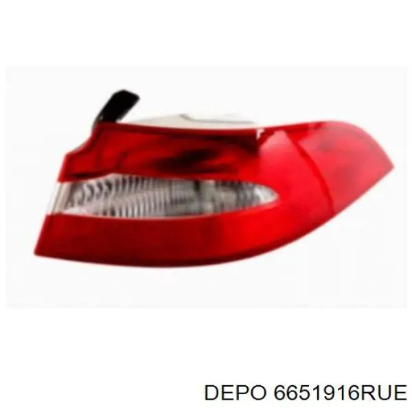 6651916RUE Depo/Loro/Abakus Piloto trasero exterior derecho