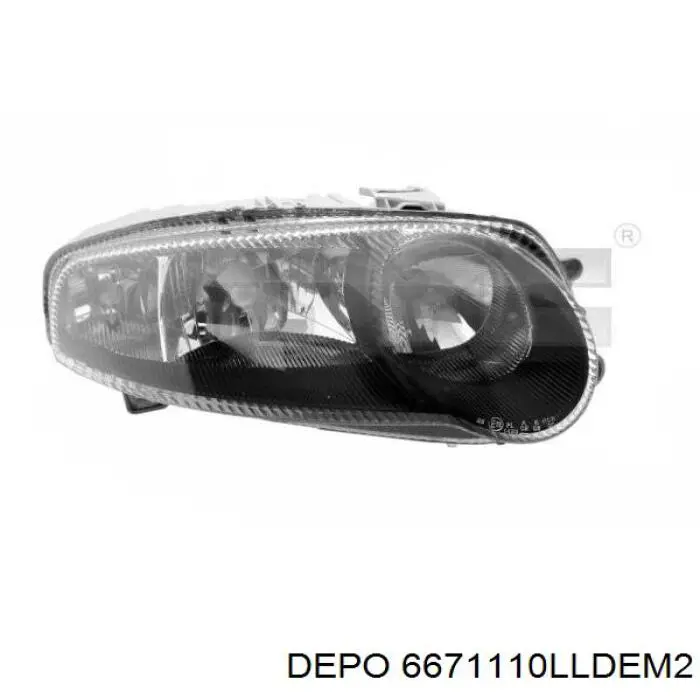 Comprar 6671110LLDEM2 Depo/Loro/Abakus Faro delantero izquierdo