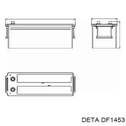 TF1453 Exide Batería Start-Stop