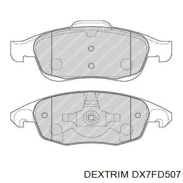 Pastillas de freno delanteras Citroen C4 UA