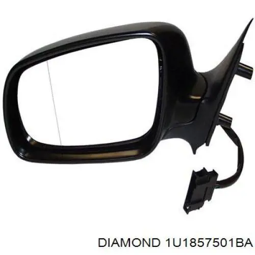 1U1857501BA Diamond/DPA espejo retrovisor izquierdo