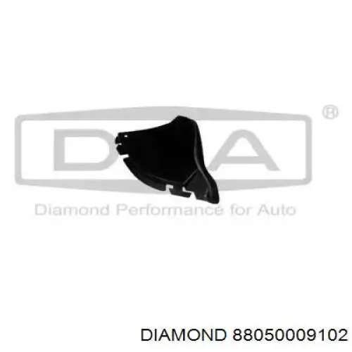 Comprar 88050009102 Diamond/DPA Deflector izquierdo del parachoques delantero