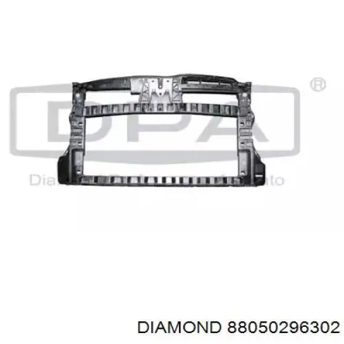88050296302 Diamond/DPA Soporte de radiador completo (panel de montaje para foco)