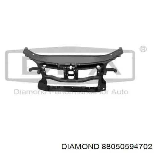 88050594702 Diamond/DPA Soporte de radiador completo (panel de montaje para foco)