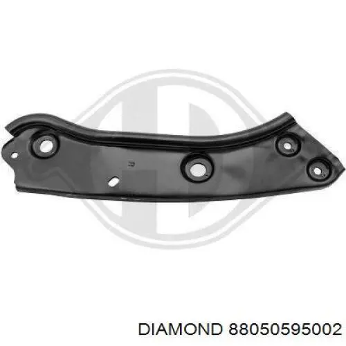 88050595002 Diamond/DPA Soporte de radiador completo (panel de montaje para foco)