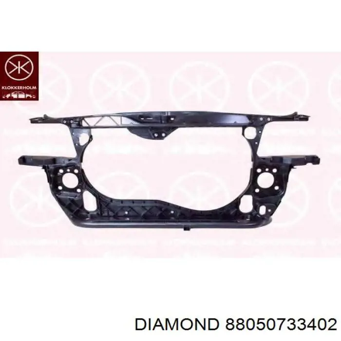 88050733402 Diamond/DPA soporte de radiador completo