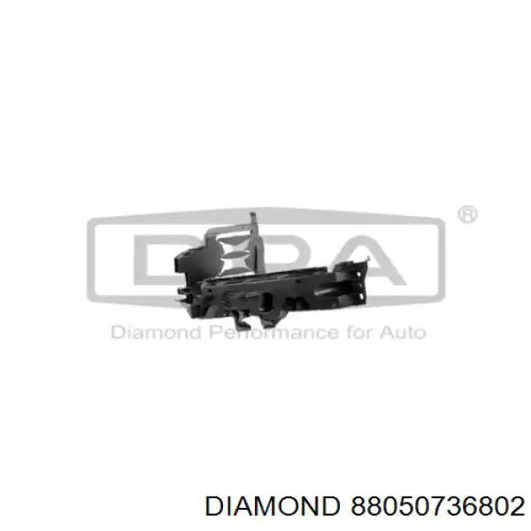 88050736802 Diamond/DPA soporte, faro principal delantero izquierdo