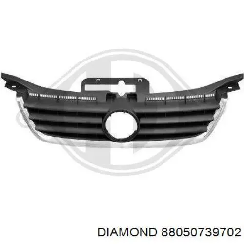 88050739702 Diamond/DPA soporte de radiador completo