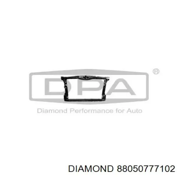 88050777102 Diamond/DPA soporte de radiador completo