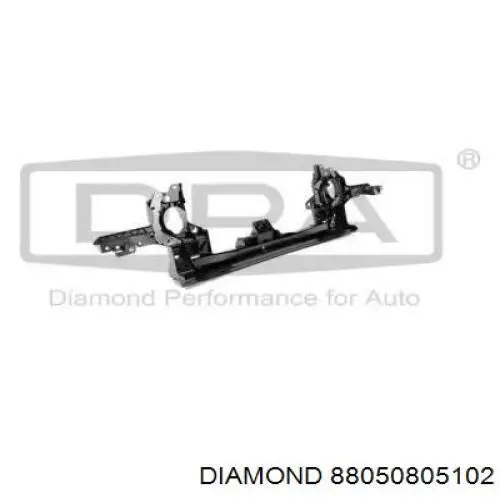 Panel de soporte del radiador y montaje de faros Diamond/DPA 88050805102 precio, desde 149,89 EUR
