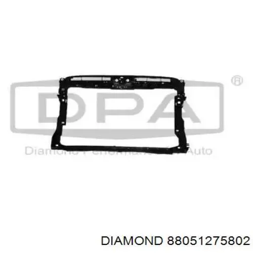 Panel de soporte del radiador y montaje de faros Diamond/DPA 88051275802 precio, desde 64,75 EUR
