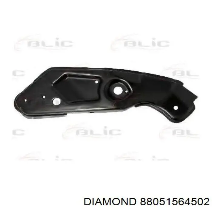 88051564502 Diamond/DPA soporte de radiador completo