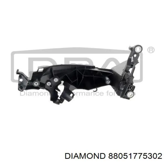 Soporte de fijación del faro delantero izquierdo Diamond/DPA 88051775302 precio, desde 30,82 EUR
