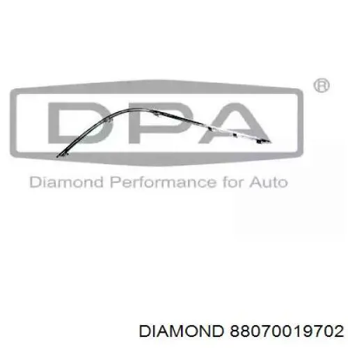 Comprar 88070019702 Diamond/DPA Moldura de parachoques trasero izquierdo