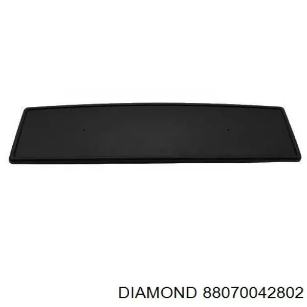 88070042802 Diamond/DPA moldura de parachoques delantero izquierdo