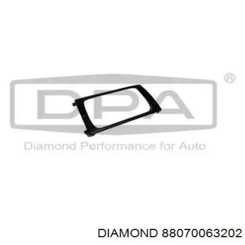 88070063202 Diamond/DPA rejilla de antinieblas delantera derecha