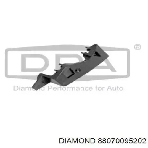88070095202 Diamond/DPA soporte de parachoques delantero izquierdo