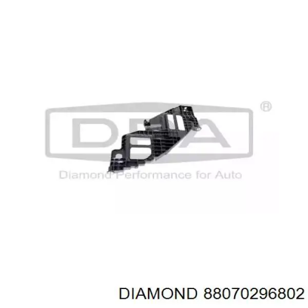 88070296802 Diamond/DPA soporte de guía para parachoques delantero, izquierdo
