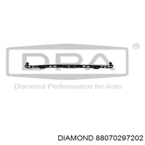 88070297202 Diamond/DPA soporte de parachoques trasero central