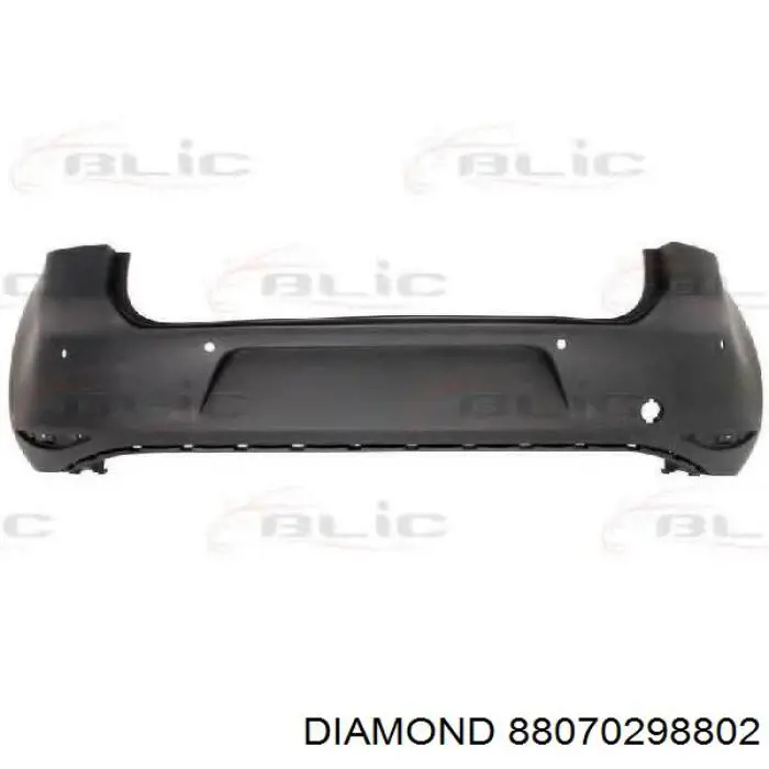 VG0381001 Prasco Paragolpes delantero