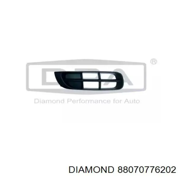 Tapa de rejilla de faro antiniebla delantero derecho Diamond/DPA 88070776202 precio, desde 7,83 EUR