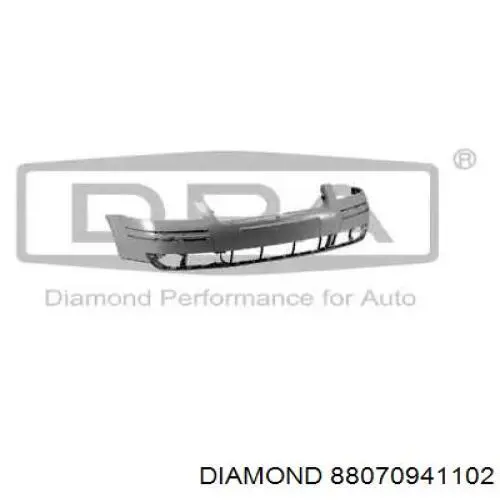 88070941102 Diamond/DPA Paragolpes delantero
