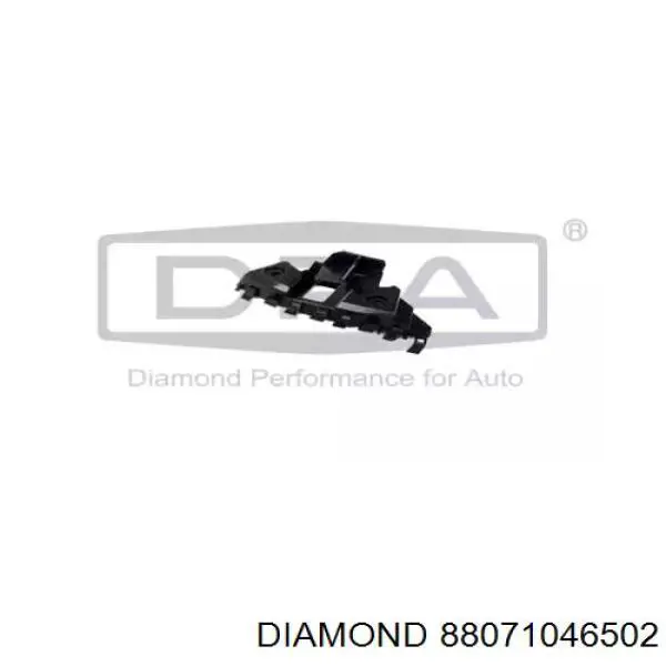 88071046502 Diamond/DPA soporte para guardabarros delantero, derecho delantero