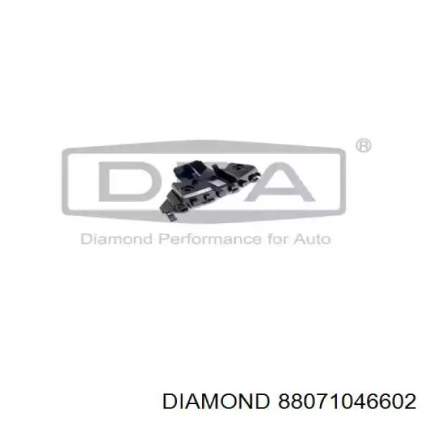 88071046602 Diamond/DPA soporte para guardabarros delantero, izquierda delantero