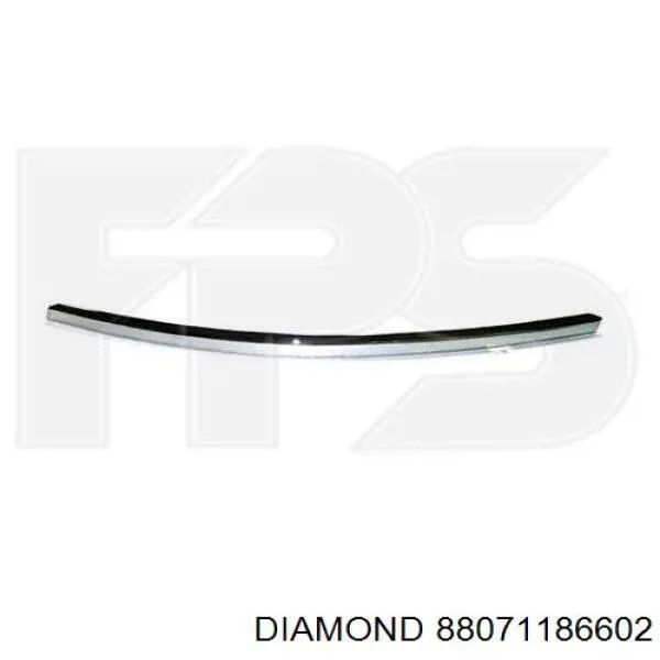 Moldura de parachoques delantera izquierda Diamond/DPA 88071186602 precio, desde 21,39 EUR