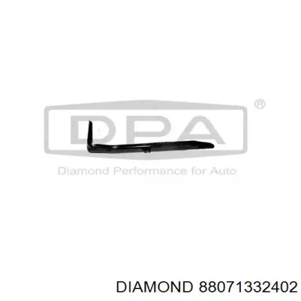 88071332402 Diamond/DPA soporte de parachoques delantero derecho