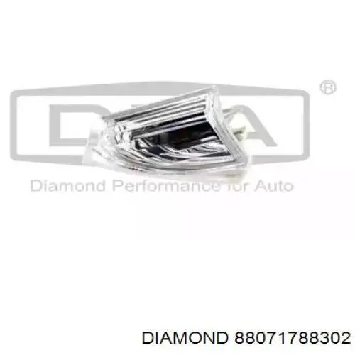 88071788302 Diamond/DPA reflector, parachoques delantero, derecho