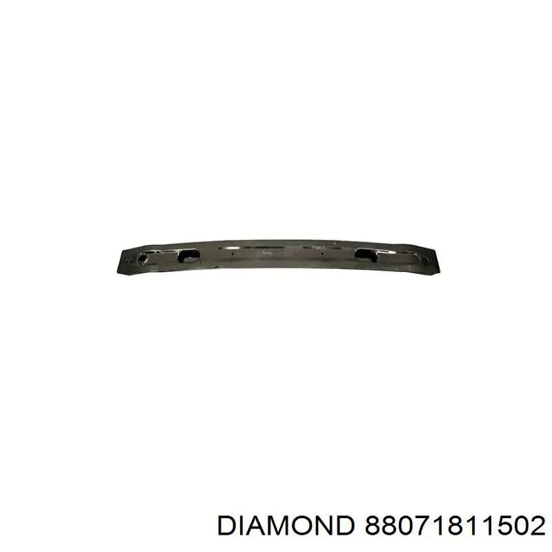 Refuerzo parachoque delantero 1227940P FPS