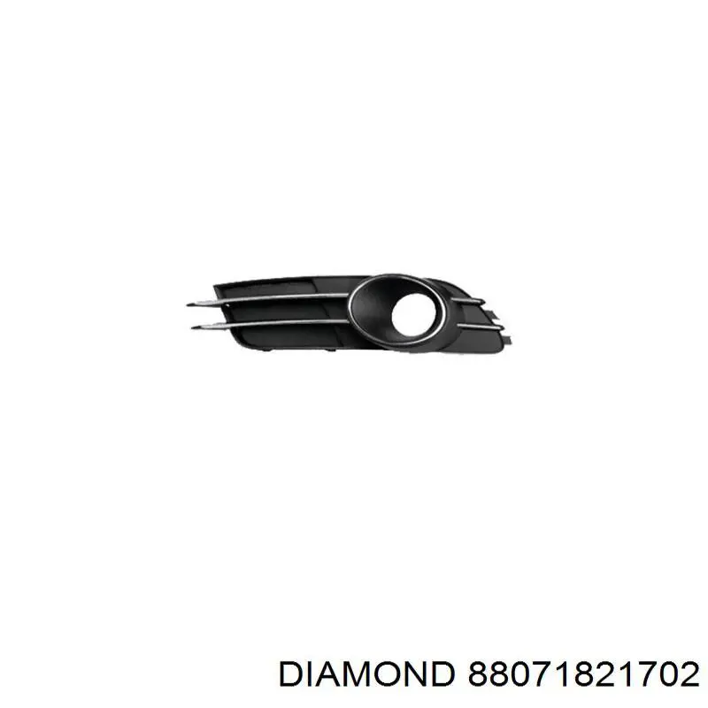 88071821702 Diamond/DPA rejilla de antinieblas delantera derecha