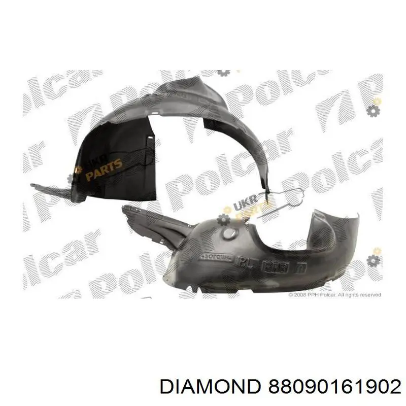 88090161902 Diamond/DPA Paso rueda delantero derecho