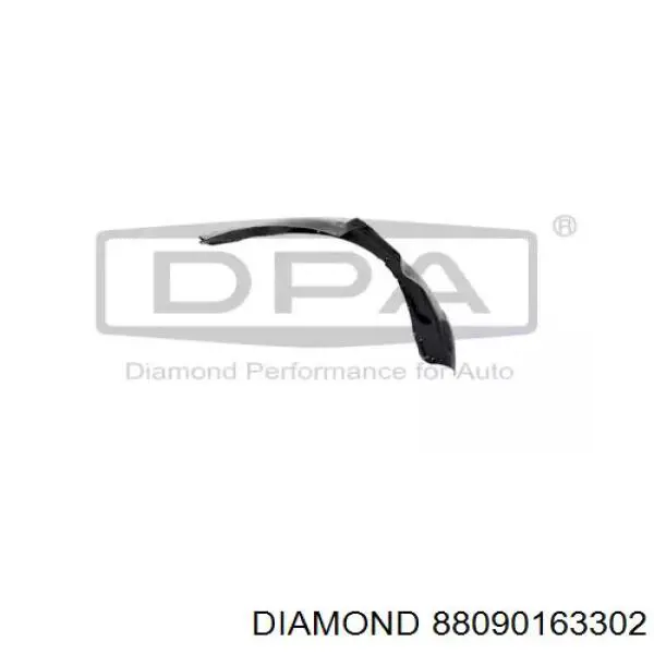 Guardalodos interior izquierdo, guardafango delantero Diamond/DPA 88090163302 precio, desde 21,80 EUR