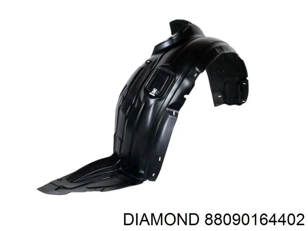 88090164402 Diamond/DPA guardabarros interior, aleta delantera, izquierdo