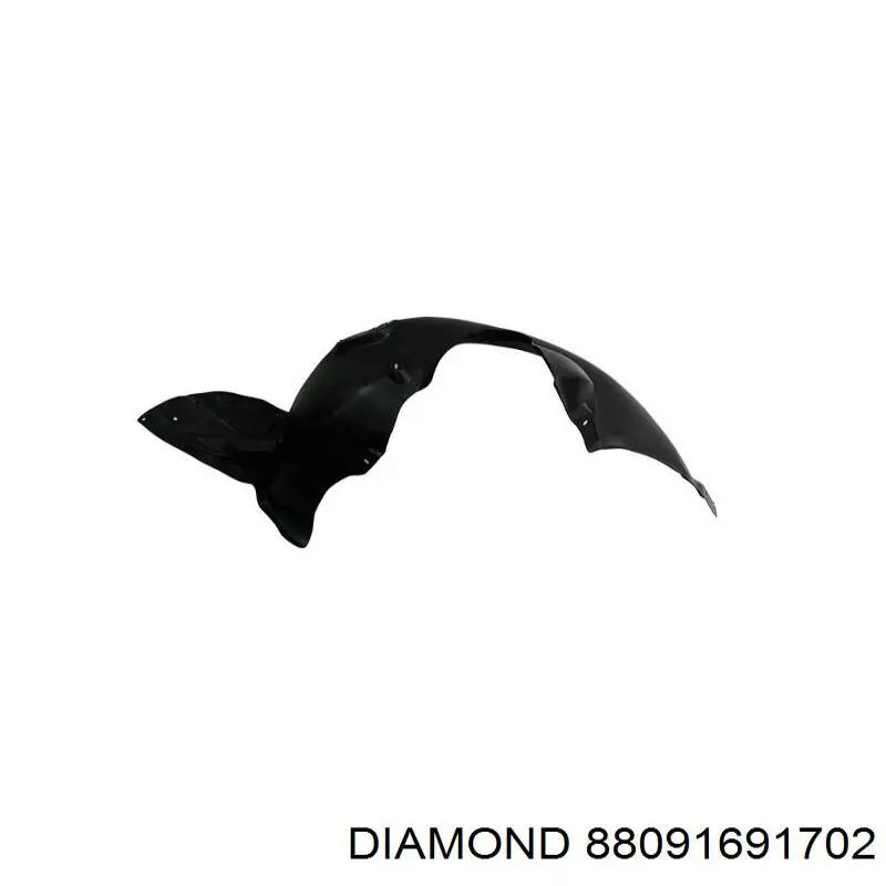 88091691702 Diamond/DPA Paso rueda delantero derecho
