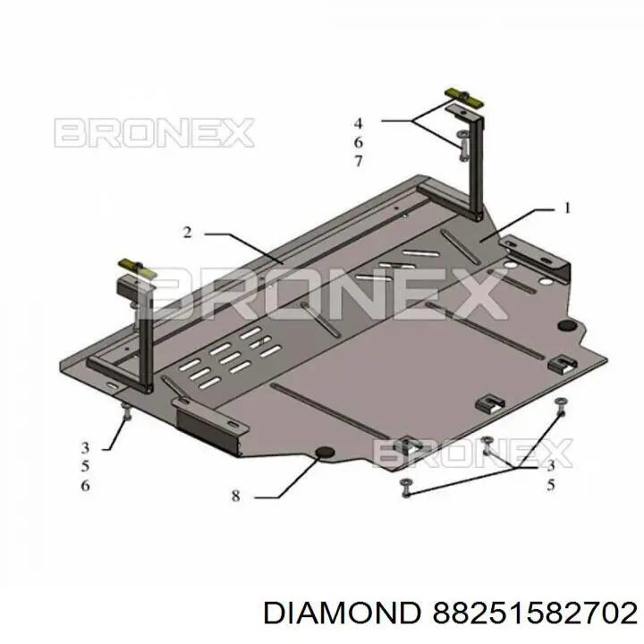 Protección de cárter Diamond/DPA 88251582702 precio, desde 40,68 EUR