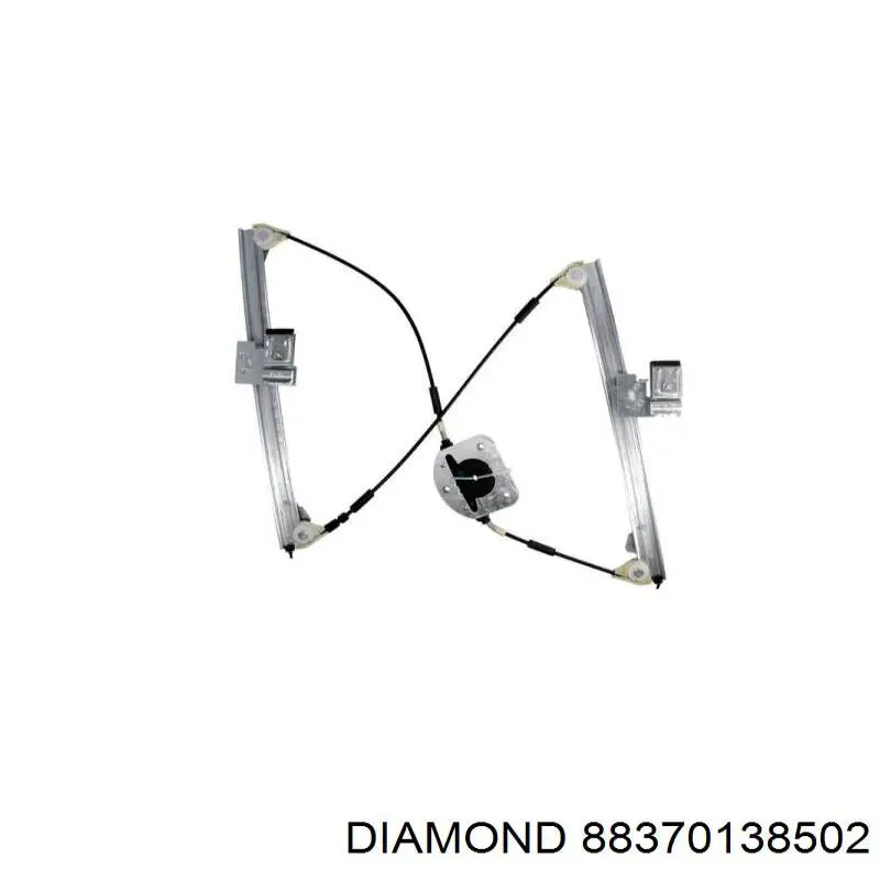 88370138502 Diamond/DPA Mecanismo levanta, puerta delantera derecha