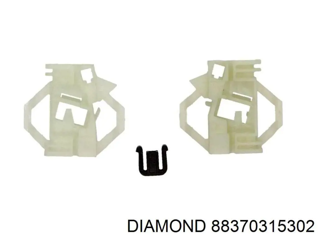 88370315302 Diamond/DPA mecanismo de elevalunas, puerta delantera derecha