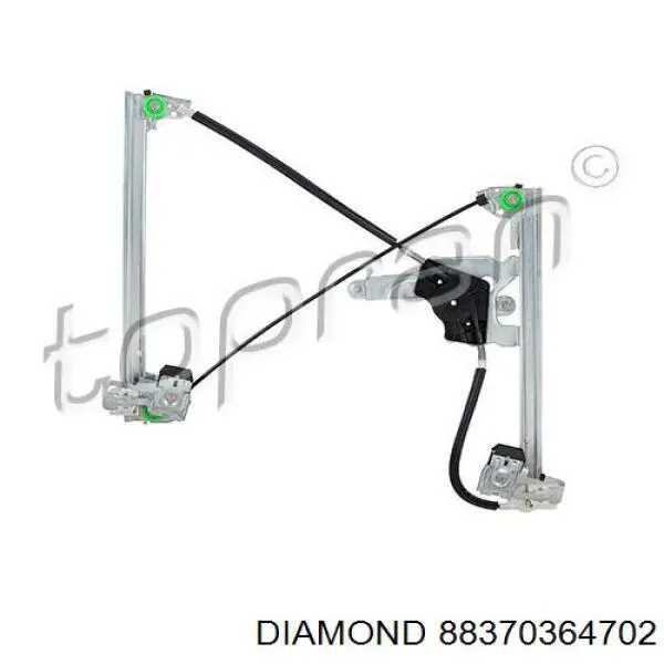 Mecanismo de elevalunas delantero derecha Diamond/DPA 88370364702 precio, desde 39,55 EUR