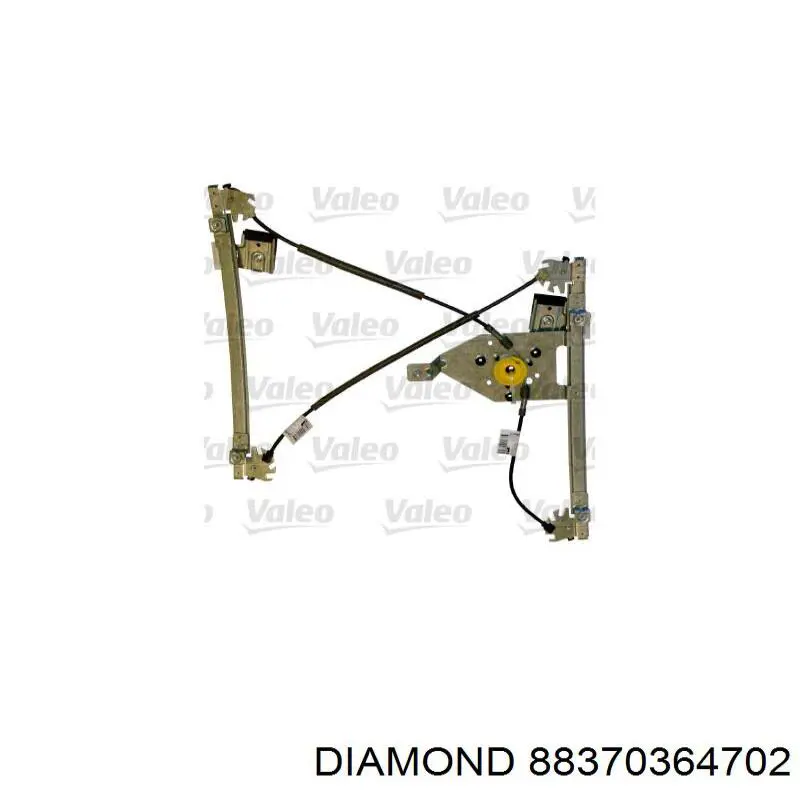 88370364702 Diamond/DPA mecanismo de elevalunas, puerta delantera derecha