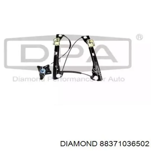 88371036502 Diamond/DPA mecanismo de elevalunas, puerta delantera derecha