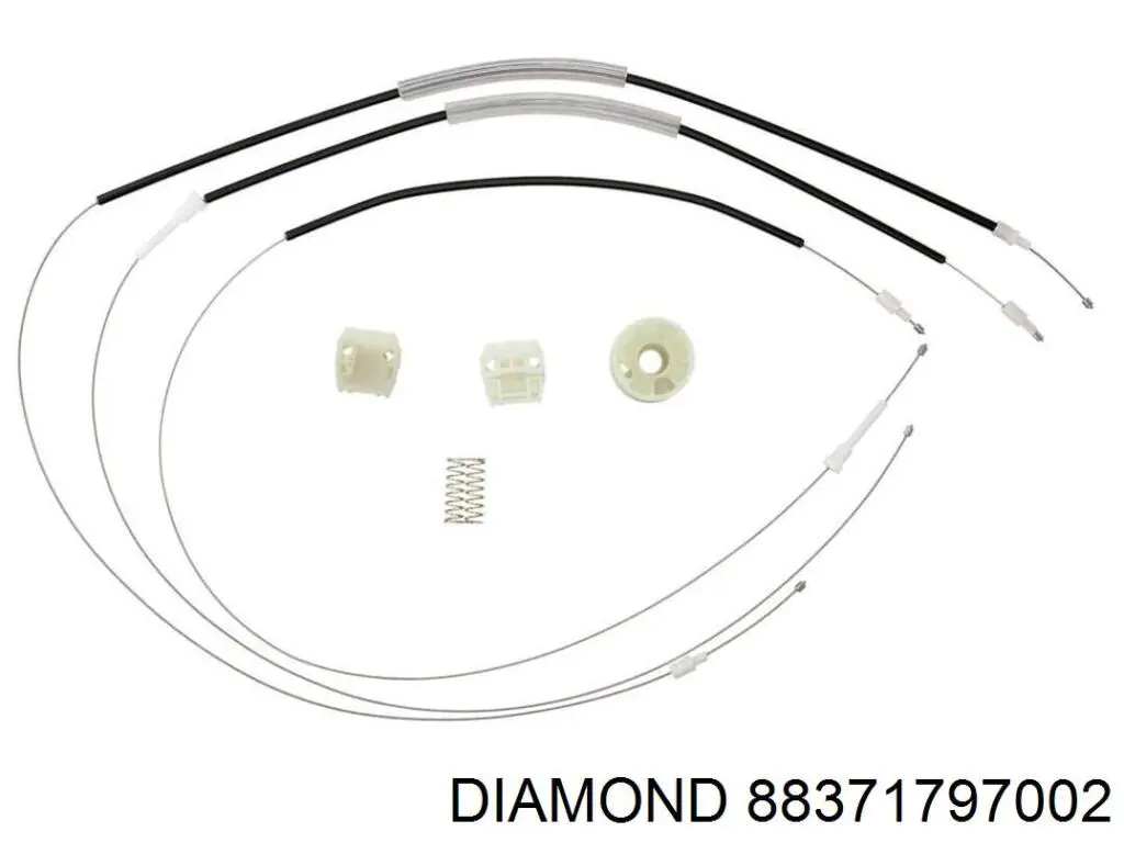 Mecanismo alzacristales, puerta delantera izquierda para Volkswagen Transporter (7J)