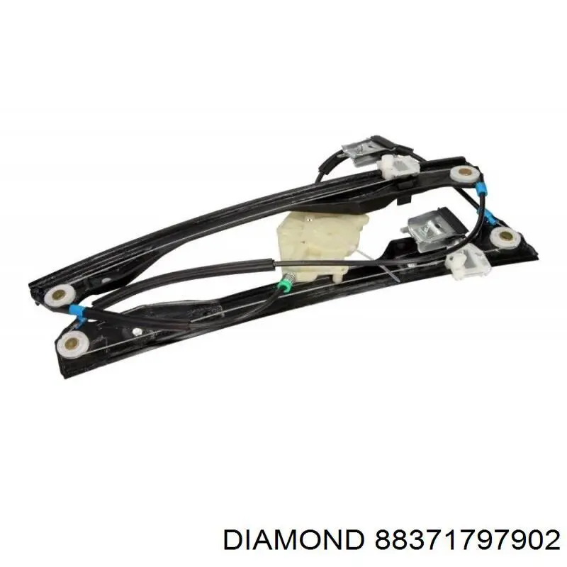 88371797902 Diamond/DPA mecanismo de elevalunas, puerta delantera izquierda